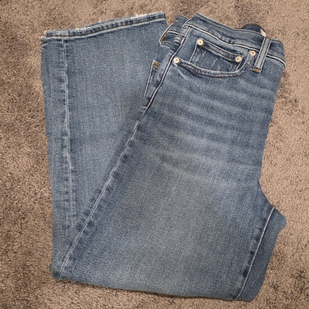 Madewell Slim Wide Leg Jeans SZ 27